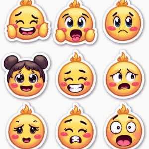 General Purpose Stickers -  Sheet v112